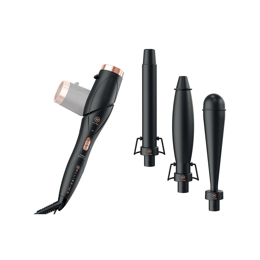 IMETEC BELLISSIMA TWIST & STYLE KIT (11888A) - PIASTRA MODELLANTE CAPELLI - PIASTRA IN CERAMICA - 200W IME11888A