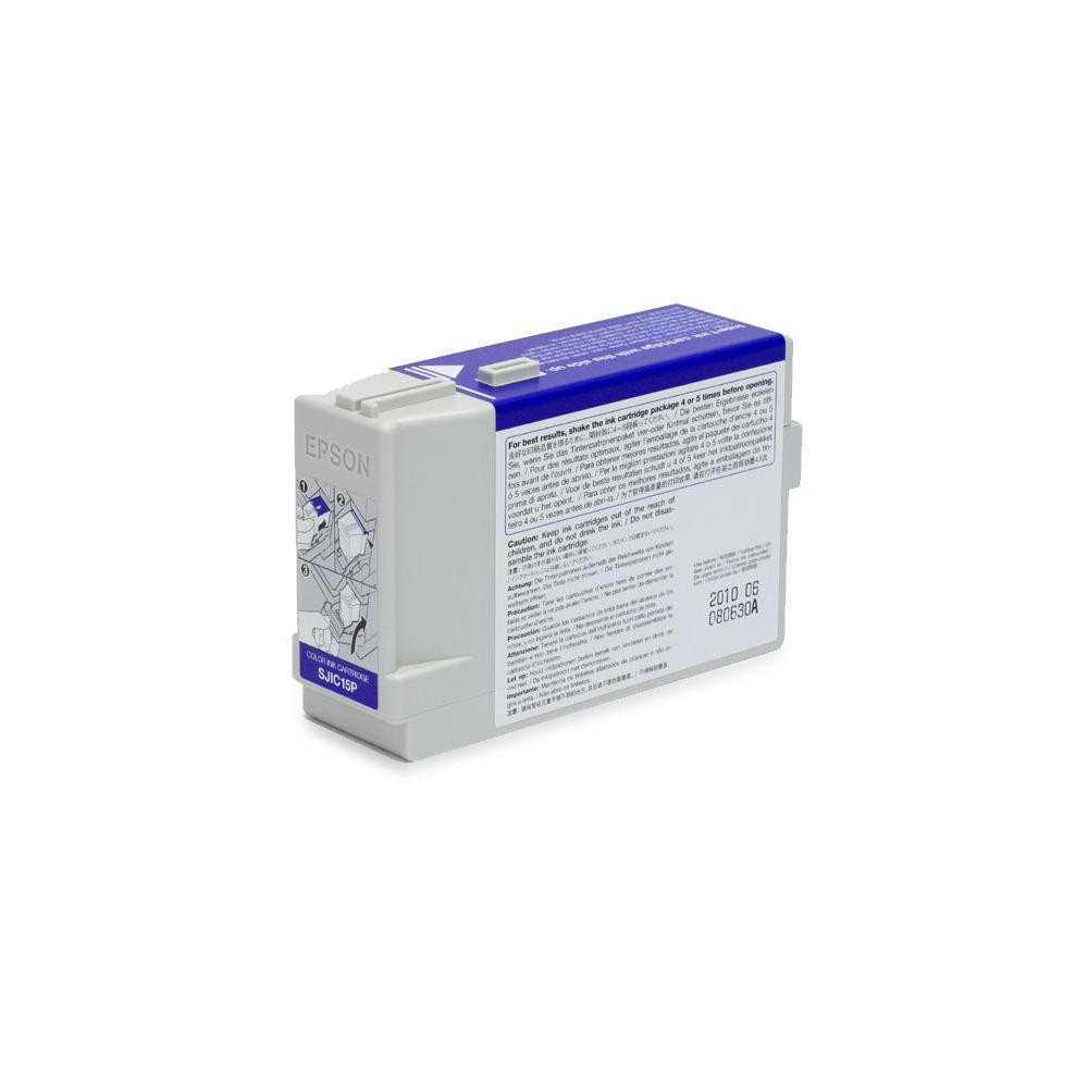 ORIGINAL Epson Cartuccia d'inchiostro differenti colori C33S020464 SJIC15P ~7500 Seiten 3 colori