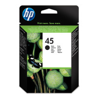 ORIGINAL HP Cartuccia d'inchiostro nero 51645AE 45 ~930 Seiten 42ml