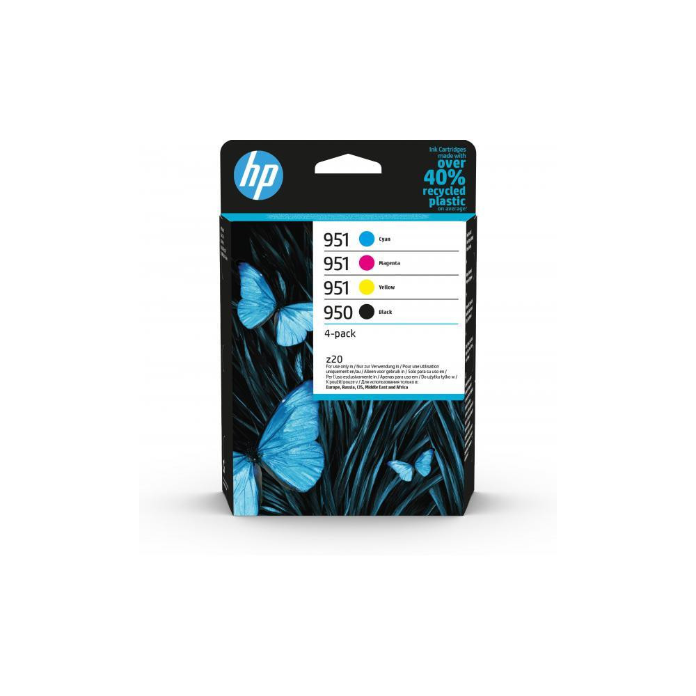 ORIGINAL HP Multipack nero / ciano / magenta / giallo 6ZC65AE 950 / 951 ~3100 Seiten