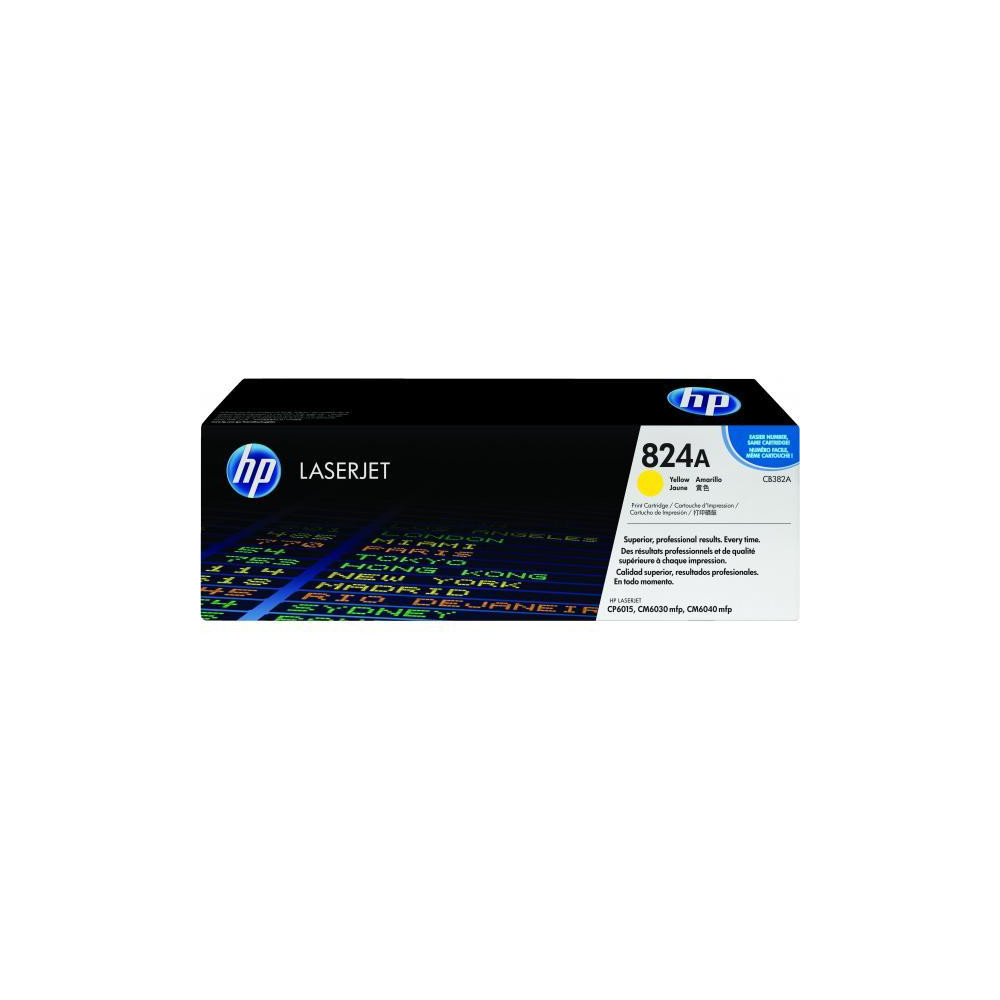 ORIGINAL HP toner giallo CB382A 824A ~21000 Seiten
