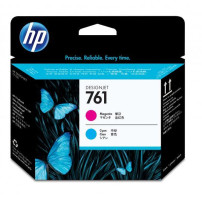 ORIGINAL HP Testina per stampa ciano / magenta CH646A 761