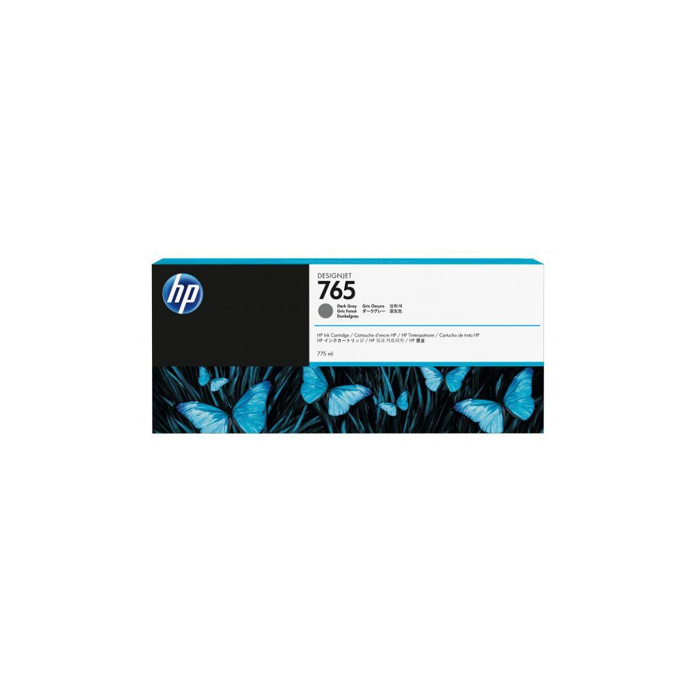 ORIGINAL HP Cartuccia d'inchiostro grigio scuro F9J54A 765 775ml