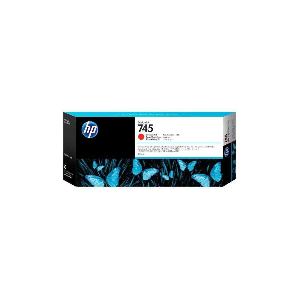 ORIGINAL HP Cartuccia d'inchiostro Rosso F9K06A 745 300ml