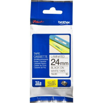 Brother TZE-251 nastro per etichettatrice Nero su bianco, Nastro di scrittura