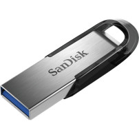 SanDisk ULTRA FLAIR unità flash USB 64 GB USB tipo A 3.0 Nero, Argento, Chiavetta USB