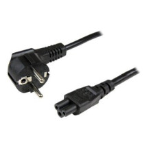 StarTech.com Cavo di alimentazione per PC o laptop Schuko a C5 - Cavo di Rete Schuko CEE7 a connettore a trifoglio C5 - 2m - 2 m