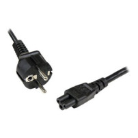 StarTech.com Cavo di alimentazione per PC o laptop Schuko a C5 - Cavo di Rete Schuko CEE7 a connettore a trifoglio C5 - 2m - 2 m