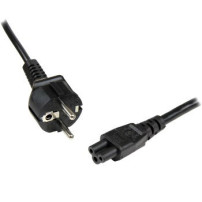 StarTech.com Cavo di alimentazione per PC o laptop Schuko a C5 - Cavo di Rete Schuko CEE7 a connettore a trifoglio C5 - 2m - 2 m