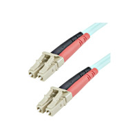 StarTech.com 1m OM3 LC patch cord, Multimode fiber optic cable, LC to LC - Patch-Kabel - LC Multi-Mode (M)