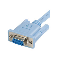 StarTech.com Cavo di gestione della console per router Cisco da 1,8 m RJ45 a DB9 - St/Bu - Cavo seriale - RJ-45 (M)