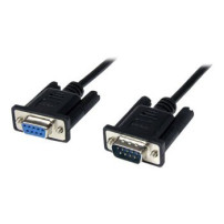 StarTech.com Cavo seriale null modem DB9 RS232 nero 2 m - F/M - Nero - 2 m - DB-9 - DB-9 - Maschio - Femmina
