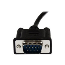 StarTech.com Cavo seriale null modem DB9 RS232 nero 2 m - F/M - Nero - 2 m - DB-9 - DB-9 - Maschio - Femmina