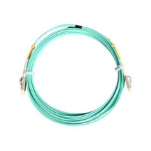 StarTech.com Cavo patch duplex LSZH fibra multimod. 50/125 2 m 10 Gb Aqua LC-LC - 2 m - OM3 - LC - LC - Maschio/Maschio - Turche