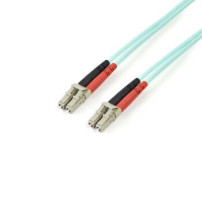 StarTech.com Cavo patch duplex LSZH fibra multimod. 50/125 2 m 10 Gb Aqua LC-LC - 2 m - OM3 - LC - LC - Maschio/Maschio - Turche