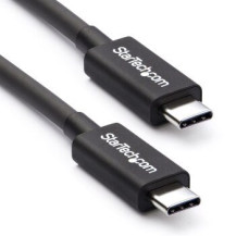 StarTech.com Cavo Thunderbolt 3 USB-C (20Gbps) da 2 m - Compatibile con Thunderbolt - USB e DisplayPort - M/M - Maschio - Maschi