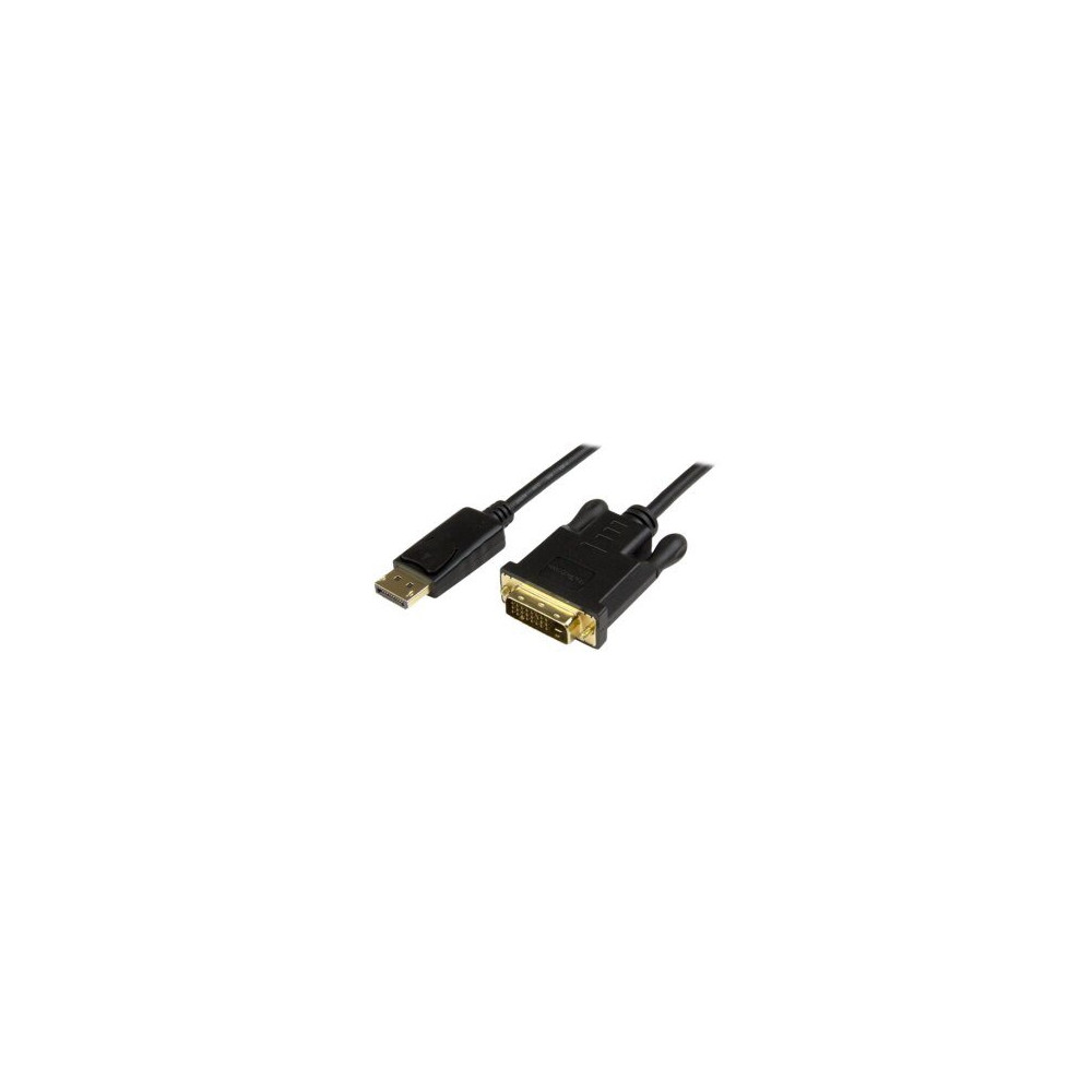 StarTech.com Cavo convertitore DisplayPort a DVI da 91 cm - Adattatore DP a DVI-D - Nero 1920x1200 M/M - 0,914 m - DisplayPort -