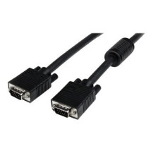 StarTech.com Cavo coassiale video VGA monitor alta risoluzione 5 m - HD15 a HD15 M/M - 5 m - VGA (D-Sub) - VGA (D-Sub) - Nero -