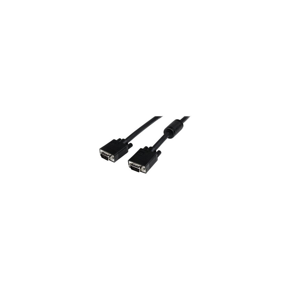 StarTech.com Cavo coassiale video VGA monitor alta risoluzione 5 m - HD15 a HD15 M/M - 5 m - VGA (D-Sub) - VGA (D-Sub) - Nero -