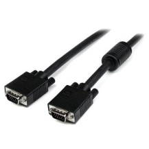StarTech.com Cavo coassiale video VGA monitor alta risoluzione 5 m - HD15 a HD15 M/M - 5 m - VGA (D-Sub) - VGA (D-Sub) - Nero -