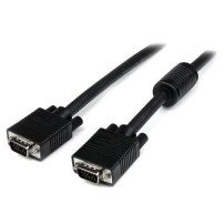 StarTech.com Cavo coassiale video VGA monitor alta risoluzione 5 m - HD15 a HD15 M/M - 5 m - VGA (D-Sub) - VGA (D-Sub) - Nero -