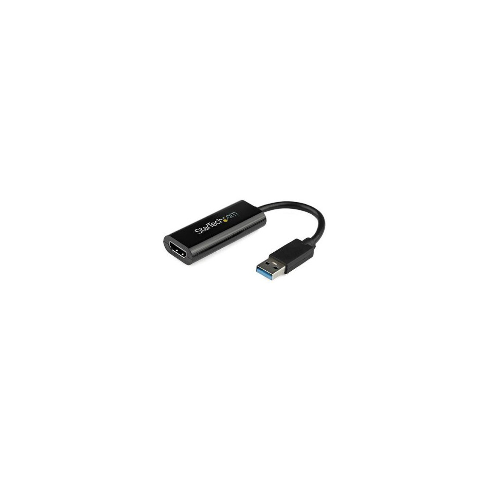 StarTech.com Adattatore scheda video esterna multi-monitor USB 3.0 slim a HDMI - 1920x1200/1080p - 3.2 Gen 1 (3.1 Gen 1) - USB t