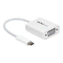 StarTech.com Adattatore USB-C a VGA - Convertitore Video USB 3.1 type-C a VGA - 1080p - Bianco - 3.2 Gen 1 (3.1 Gen 1) - USB tip