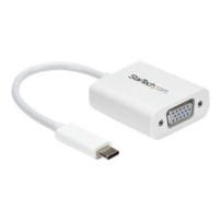 StarTech.com Adattatore USB-C a VGA - Convertitore Video USB 3.1 type-C a VGA - 1080p - Bianco - 3.2 Gen 1 (3.1 Gen 1) - USB tip