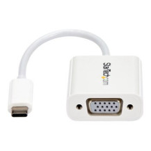 StarTech.com Adattatore USB-C a VGA - Convertitore Video USB 3.1 type-C a VGA - 1080p - Bianco - 3.2 Gen 1 (3.1 Gen 1) - USB tip