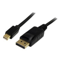 StarTech.com Cavo adattatore Mini DisplayPort 1.2 a DisplayPort 4k da 3 m - cavo Connettore mDP a DP Nero da 3m M/M - 3 m - Mini