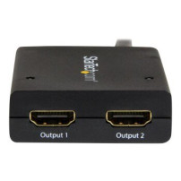 StarTech.com Sdoppiatore Splitter HDMI 4k 30hz 1x2 da 1 a 2 porte Alimentato con Adattatore o USB - HDMI - 2x HDMI - 3840 x 2160