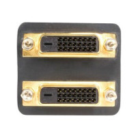 StarTech.com Cavo splitter video digitiale DVI-D a 2 DVI-D da 30 cm - M/F - 0,3 m - DVI-D - 2 x DVI-D - Maschio - Femmina - Nero