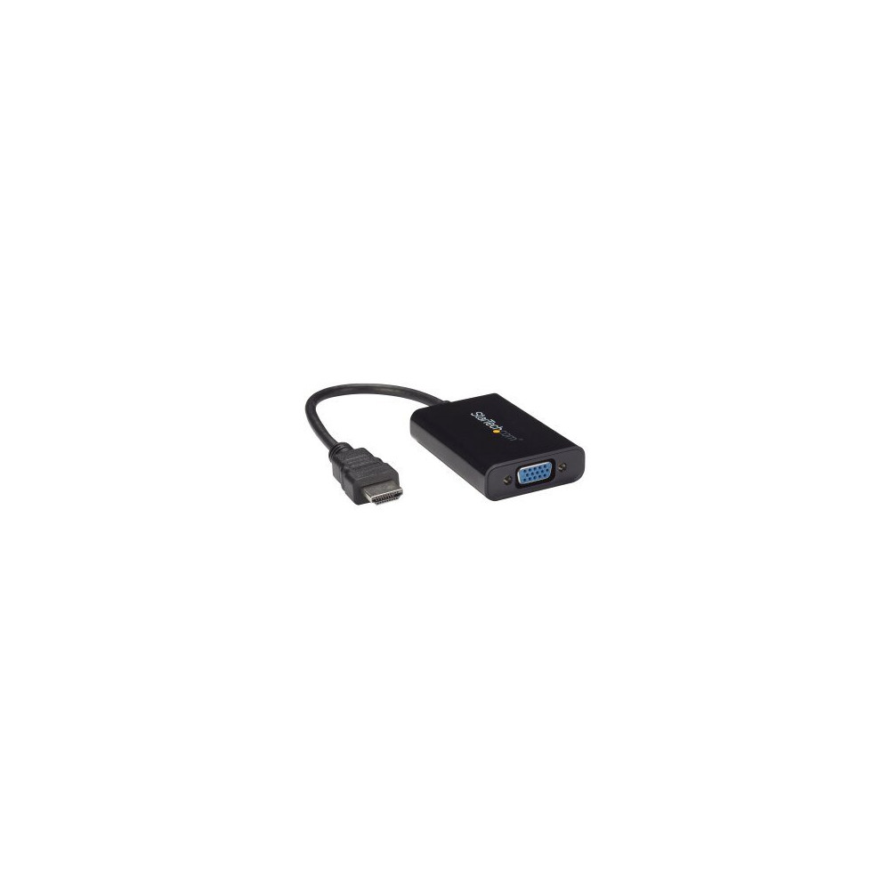 StarTech.com Adattatore convertitore video HDMI a VGA con Micro USB e audio per PC desktop/laptop/ultrabook - 1920x1200 - 1920 x