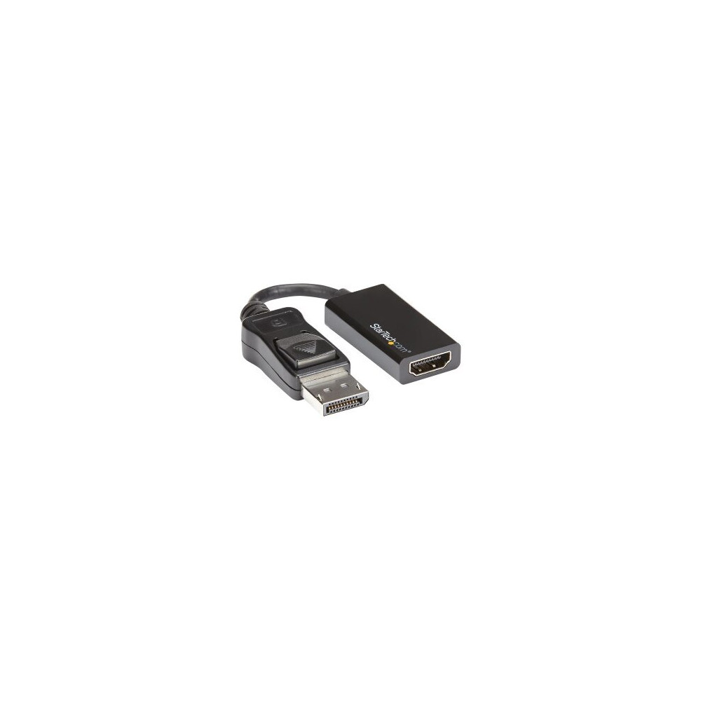 StarTech.com Adattatore DisplayPort a HDMI 4k a 60Hz - Convertitore audio / video attivo DP 1.2 a HDMI 2.0 - 0,215 m - DisplayPo