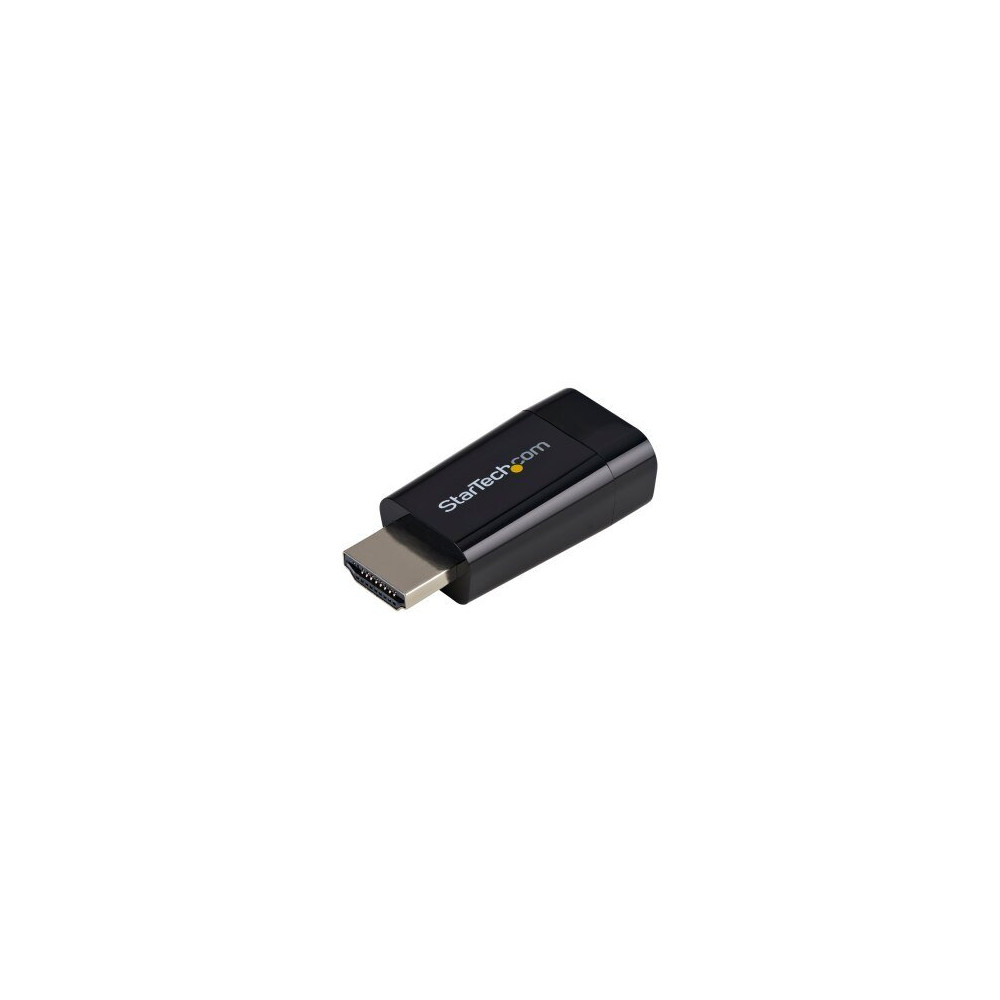 StarTech.com Adattatore HDMI a VGA compatto per portatili - Convertitore HDMI a VGA per desktop/ChromeBook/ultrabook - 1920 x 12