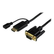 StarTech.com Cavo Convertitore attivo HDMI a VGA - Adattatore HDMI a VGA M/M - 1920x1200 / 1080p da 1,8m - 1,9 m - VGA (D-Sub) -