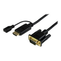 StarTech.com Cavo Convertitore attivo HDMI a VGA - Adattatore HDMI a VGA M/M - 1920x1200 / 1080p da 1,8m - 1,9 m - VGA (D-Sub) -