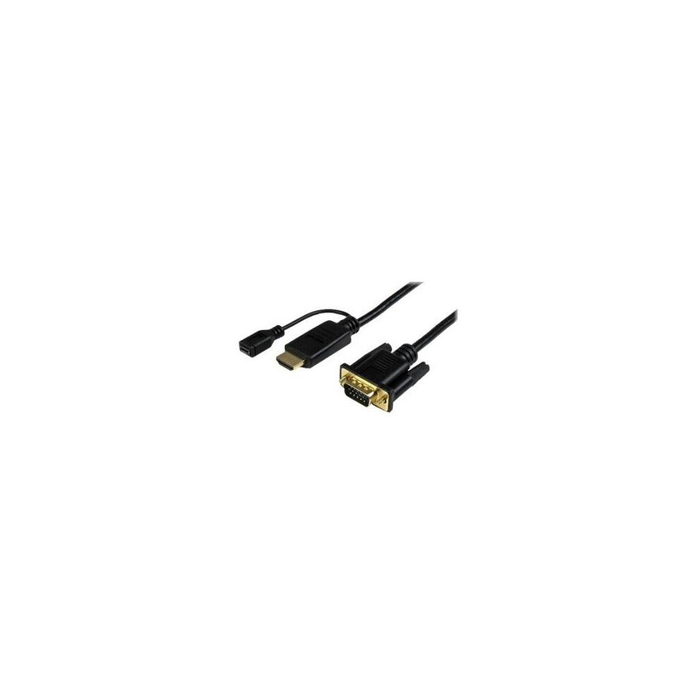 StarTech.com Cavo Convertitore attivo HDMI a VGA - Adattatore HDMI a VGA M/M - 1920x1200 / 1080p da 1,8m - 1,9 m - VGA (D-Sub) -
