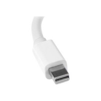 StarTech.com Adattatore Mini DisplayPort a HDMI e VGA - Convertitore audio/video da viaggio mDP 2 in 1 - 1920x1200 / 1080p - bia