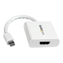 StarTech.com Convertitore adattatore video Mini DisplayPort a HDMI - Bianco - 0,12 m - Mini-DisplayPort - HDMI - Maschio - Femmi