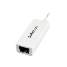 StarTech.com Adattatore di rete NIC USB 3.0 a Ethernet Gigabit - Bianco - Cablato - USB - Ethernet - 5000 Mbit/s - Bianco