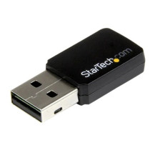 StarTech.com USB 2.0 AC600 Mini Dual Band Wireless-AC Network Adapter - Adattatore WiFi 802.11ac 1T1R - 2,4 GHz / 5 GHz USB Wire