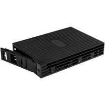 StarTech.com Convertitore di dischi rigidi SATA/SAS 2,5″ SSD/HDD in SATA 3,5″ - Potenza - Nero - Plastica - CE - FCC - 100 mm -