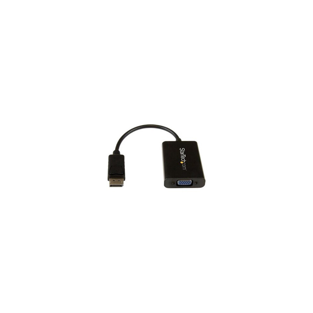 StarTech.com Adattatore DisplayPort a VGA - Convertitore DP a VGA con audio - 1920 x 1200 - 0,184 m - 1920 x 1200 Pixel - 1080p