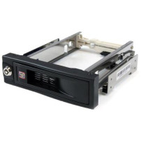 StarTech.com Rack portatile trayless funzione hot-swap da 5,25″ per dischi rigidi da 3,5″ - 13,3 cm (5.25″) - Pannello incassato