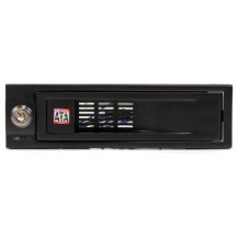 StarTech.com Rack portatile trayless funzione hot-swap da 5,25″ per dischi rigidi da 3,5″ - 13,3 cm (5.25″) - Pannello incassato