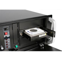 StarTech.com Rack portatile trayless funzione hot-swap da 5,25″ per dischi rigidi da 3,5″ - 13,3 cm (5.25″) - Pannello incassato