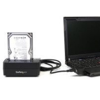 StarTech.com Docking station per disco rigido SATA USB 3.0 a SATA per HDD 2,5″/3,5″ - HDD - SSD - SATA - Seriale ATA II - Serial