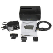 StarTech.com Docking station per disco rigido SATA USB 3.0 a SATA per HDD 2,5″/3,5″ - HDD - SSD - SATA - Seriale ATA II - Serial