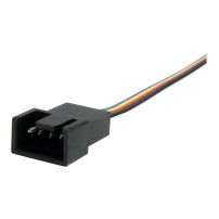 StarTech.com Cavo di prolungamento da 30 cm a 4 pin Molex per ventilatore - St/Bu - Cavo di prolungamento PWM a 4 pin per ventil